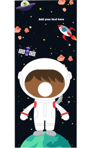 Child Astronaut 2 Peeky COMCHASTRTWO