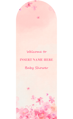 Floral Website Baby Shower